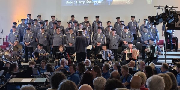 Foto: Zeemanskoor Nijkerks Welvaren viert 12,5-jarig jubileum met concert