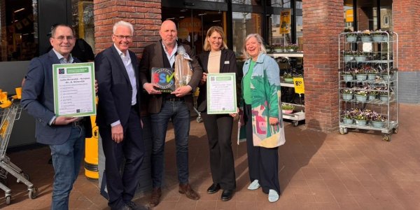Foto: Jumbo Binnendijk Nunspeet en Twello ontvangen het Super Supermarkt Keurmerk